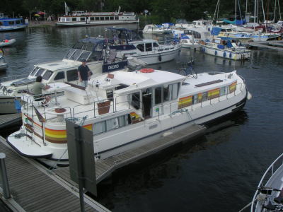 Unser Boot, Marina in Plau
